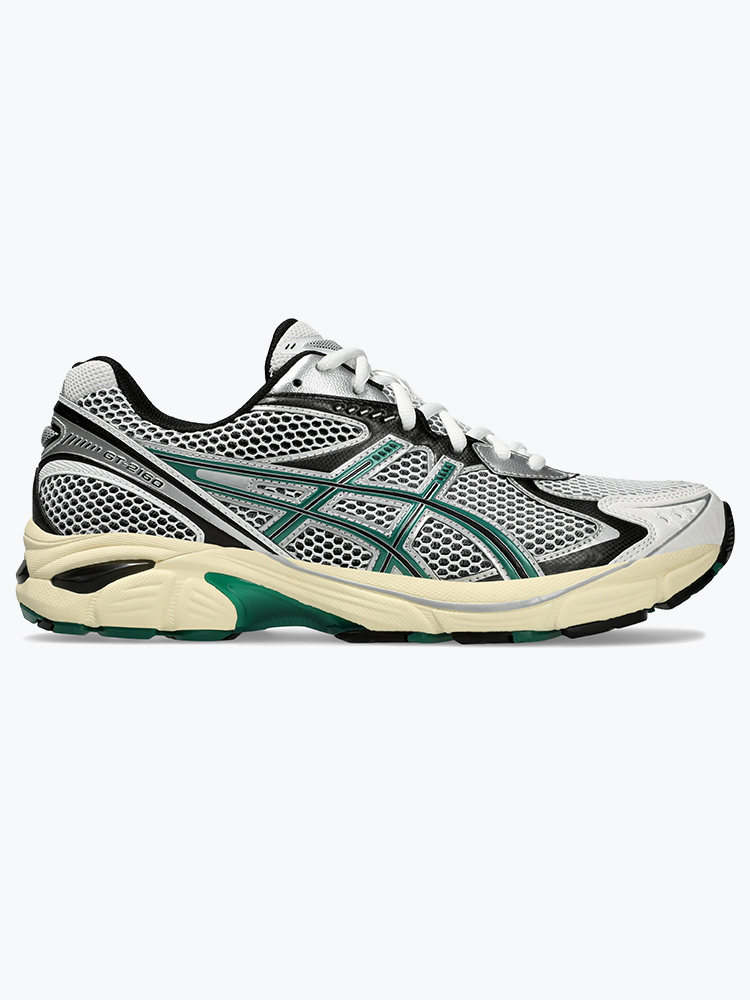 Asics – Asics - GT-2160 (1203A275-106) White/Jasper Green - Schoenen - Heren – Wit – Schoenen