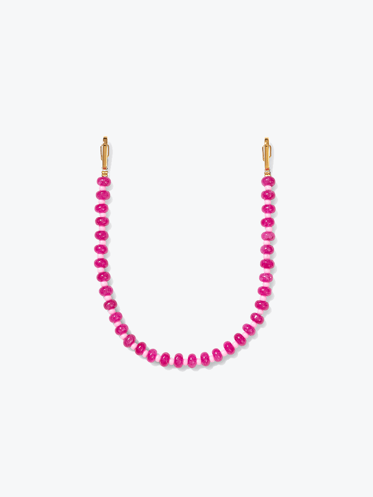 Atelje – Atelje - Cherry Pink Cord Multi - Phone Accessoires - Dames – Multi – Phone