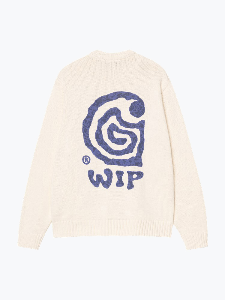 Carhartt WIP – Carhartt WIP - Helix Sweater Beige - Truien - Heren – Beige – Truien