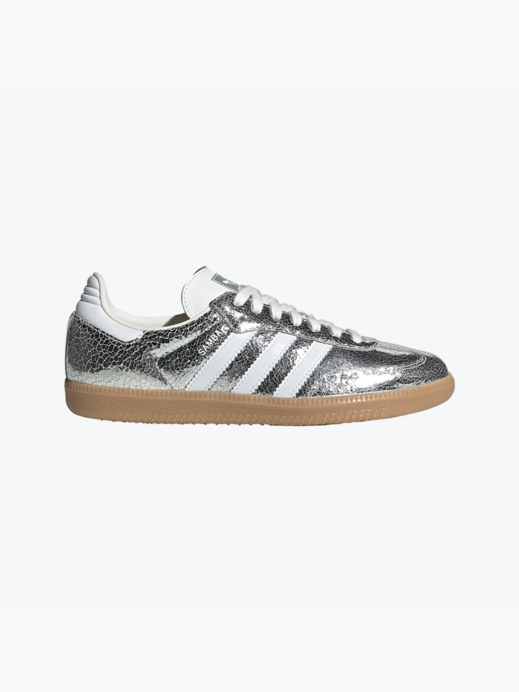 Adidas – Adidas - Samba Og WSilvmt/Ftwwht/Cwhite Silver - Schoenen - Unisex – Zilver – Schoenen