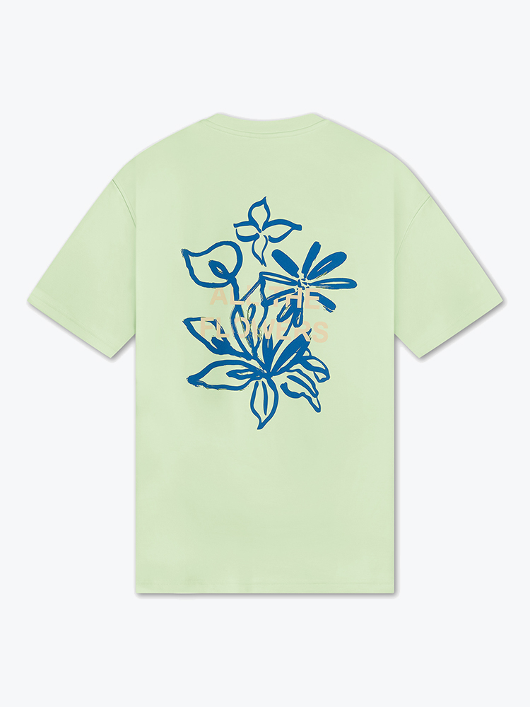 Law Of The Sea – Law Of The Sea - Flower Tender Greens - T-Shirts - Heren – Groen – T-shirts