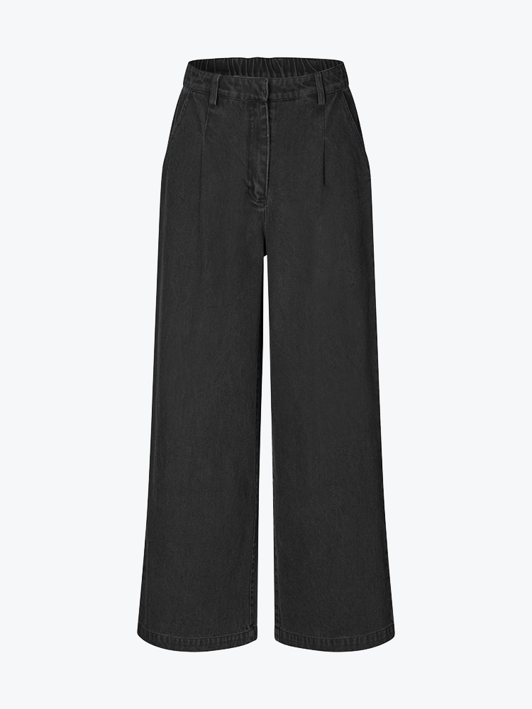 Modström – Modstrom - Minnimd pants Vintage Grey - Broeken - Dames – Grijs – Broeken