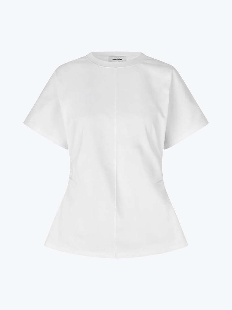 Modström – Modstrom - Patayamd t-shirt White - T-Shirts - Dames – Wit – T-shirts