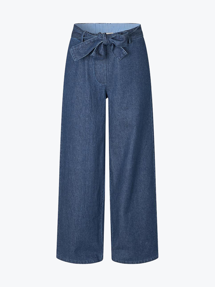 Modström – Modstrom - Possymd pants Medium Blue - Broeken - Dames – Blauw – Broeken