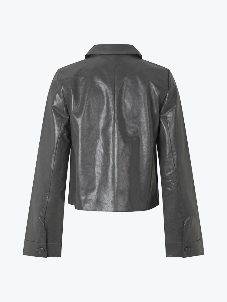 Modström – Modstrom - Ridgemd jacket Ebony - Jassen - Dames – Groen – Jassen