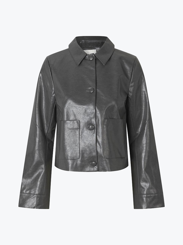 Modström – Modstrom - Ridgemd jacket Ebony - Jassen - Dames – Groen – Jassen