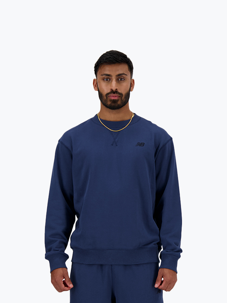 New Balance – New Balance - MT41506NNY Nbnavy - Truien - Heren – Blauw – Truien