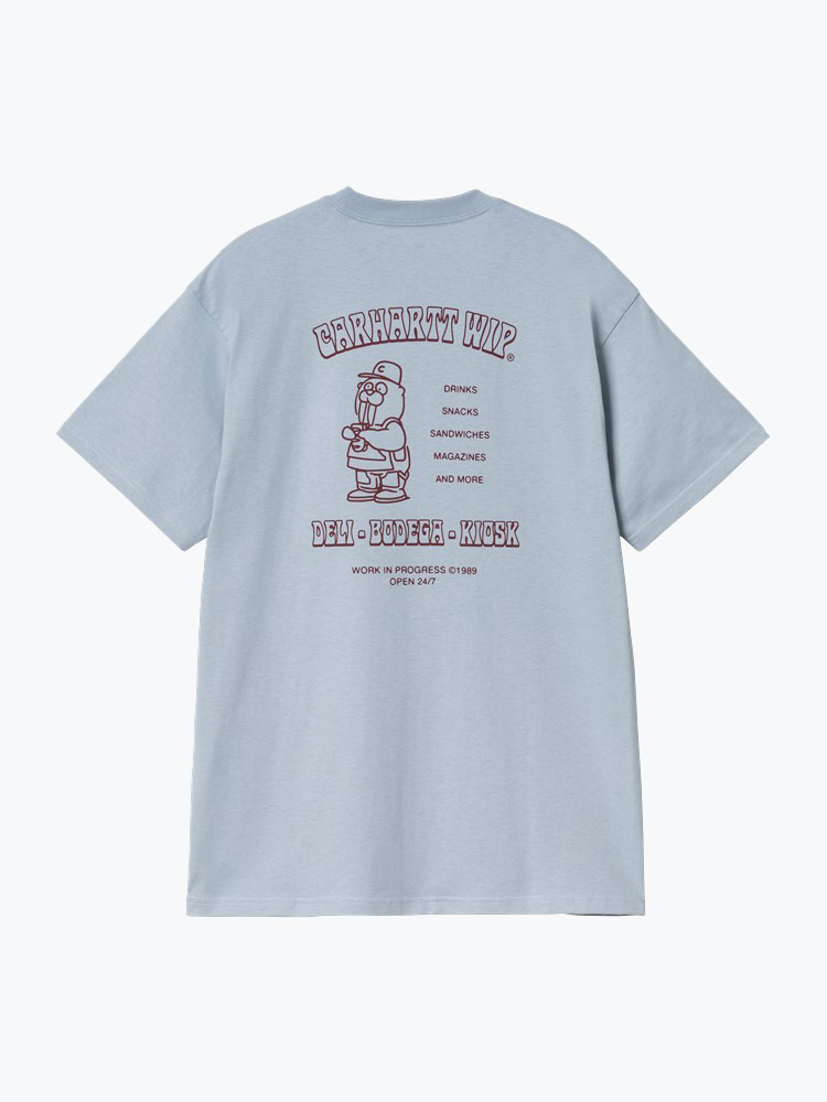 Carhartt WIP – Carhartt WIP - S/S Sandwich T-Shirt Blauw - T-Shirts - Heren – Blauw – T-shirts