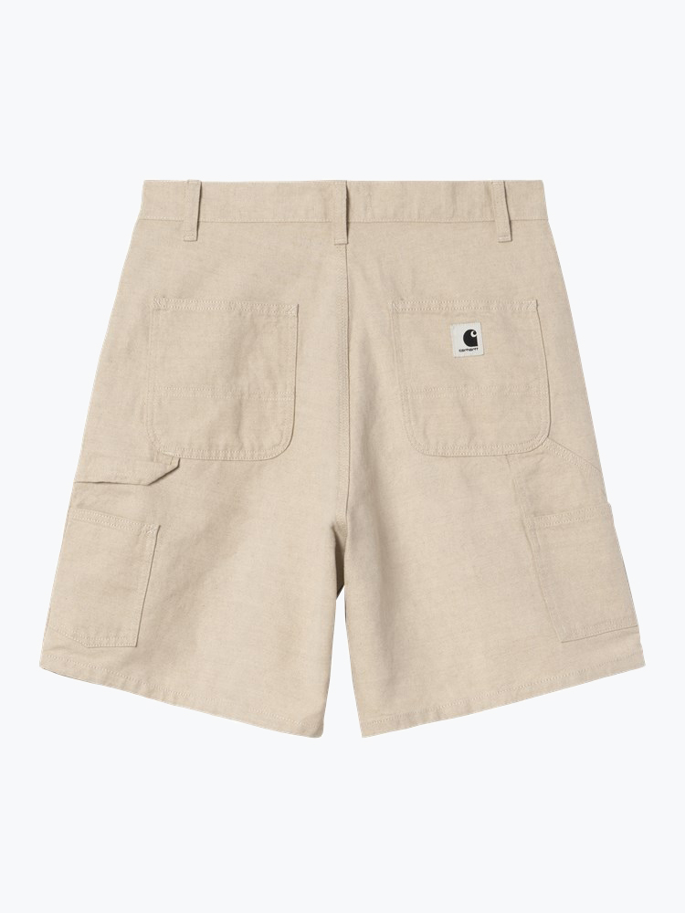 Carhartt WIP – Carhartt WIP - W' Branford Double Knee Short Beige - Shorts - Dames – Beige – Shorts