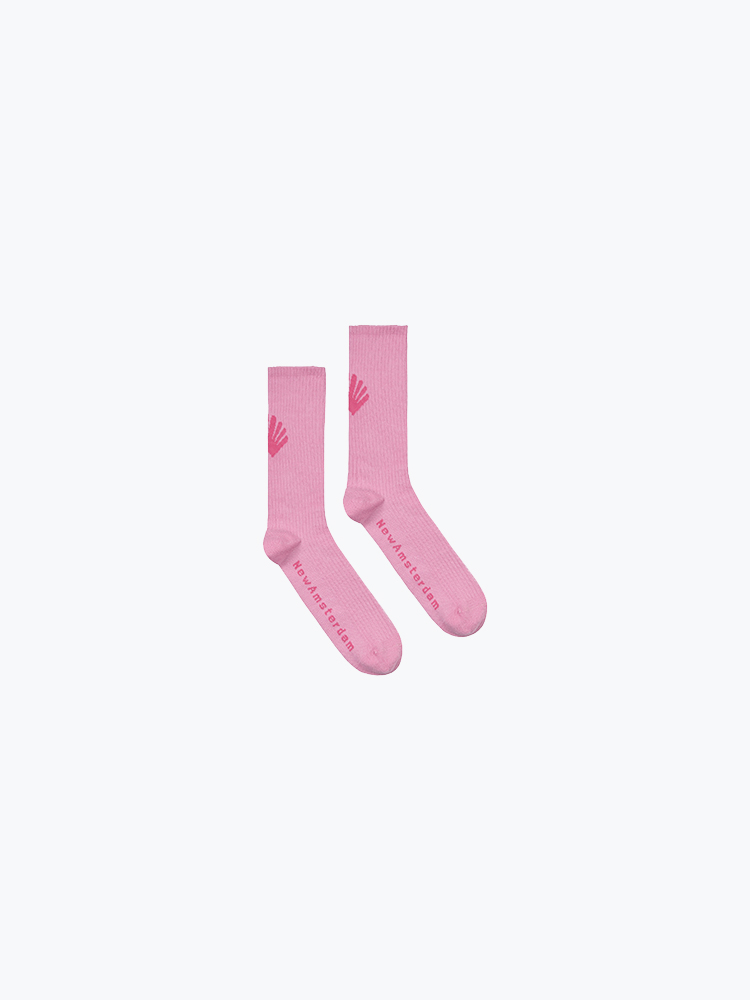 New Amsterdam Surf Association – New Amsterdam Surf Association - Logo Socks Rosebloom/Magenta - Sokken - Heren – Roze – Sokken