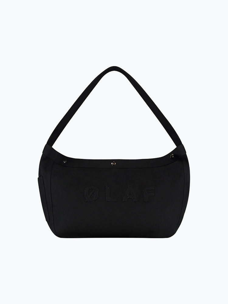 OLAF – Olaf - Newspaper Bag Black - Tassen - Heren – Zwart – Tassen
