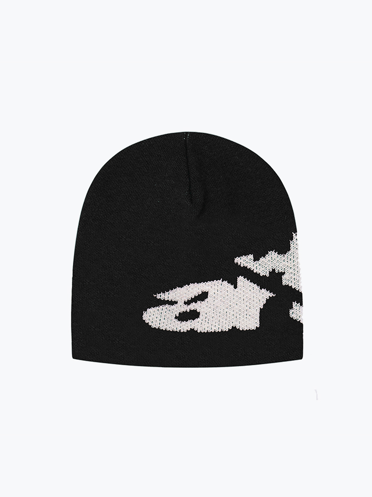Arte Antwerp – Arte Antwerp - Ripped Arte Side Beanie Black - Mutsen - Heren – Zwart – Mutsen