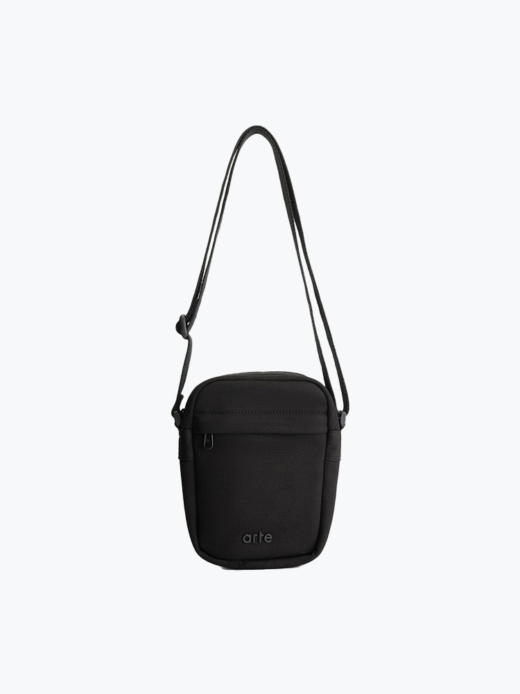 Arte Antwerp – Arte Antwerp - Ribstop Bag Black - Tassen - Heren – Zwart – Tassen