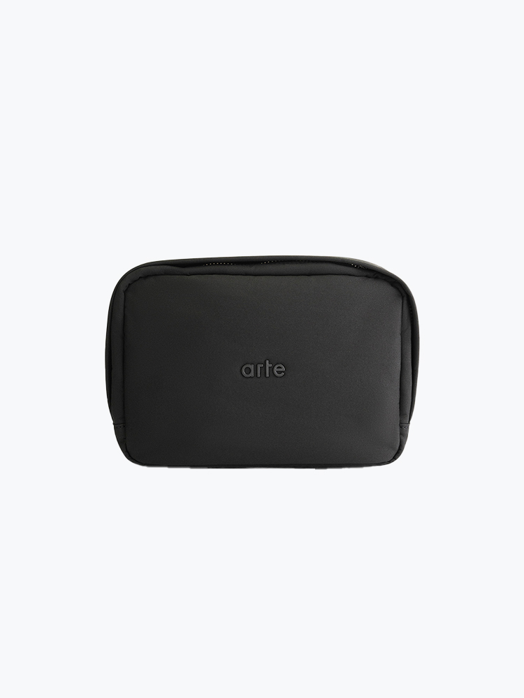 Arte Antwerp – Arte Antwerp - Nylon Bakka Bag Black - Tassen - Heren – Zwart – Tassen