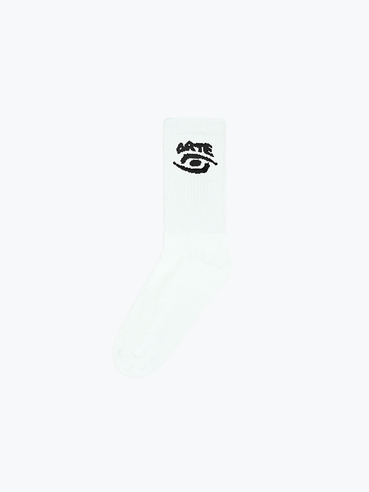 Arte Antwerp – Arte Antwerp - Eye Socks White - Sokken - Heren – Wit – Sokken