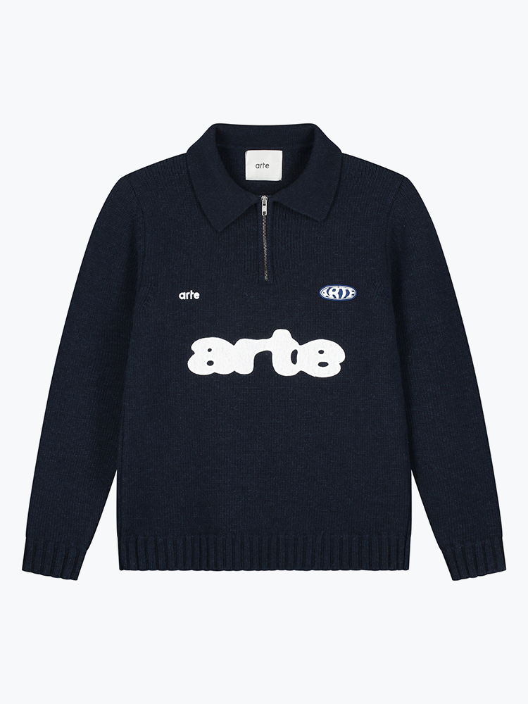 Arte Antwerp – Arte Antwerp - Polo Navy - Truien - Heren – Blauw – Truien