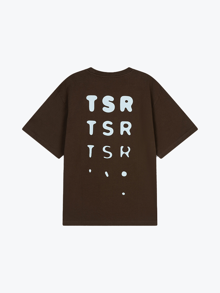 The Savage Report – The Savage Report - Tsr Optic Brown - T-shirts - Heren – Bruin – T-Shirts