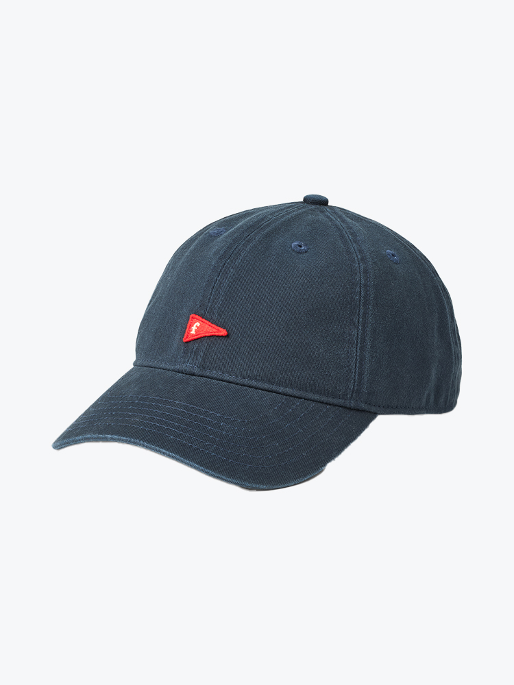 Foret – Foret - Flag Washed Cap Navy - Accessoires > Petten - Unisex – Blauw – Petten