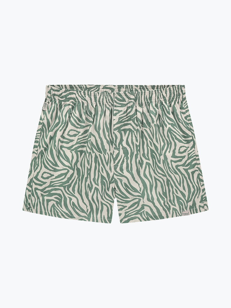 Pockies – Pockies - Green Zebra Green - Onderbroeken - Heren – Groen – Unknown