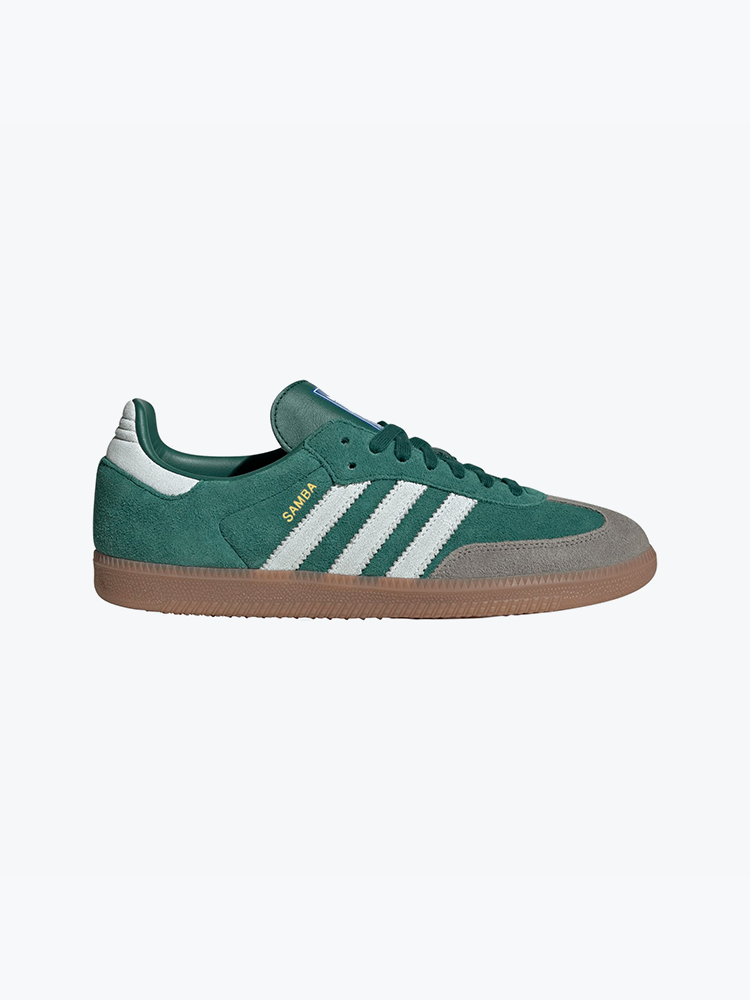 Adidas – Adidas - Samba OG Cgreen/Ftwwht/Gum4 Cgreen/Ftwwht/Gum4 - Schoenen - Heren – Multi – Schoenen