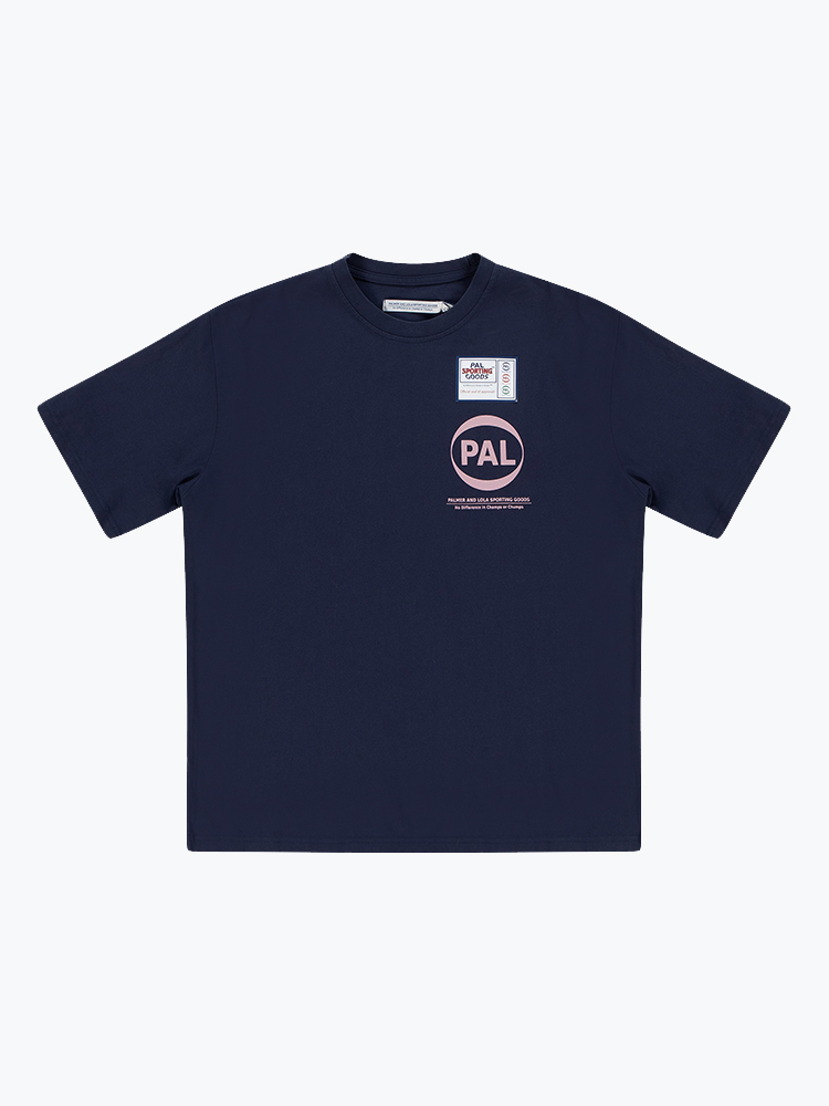 Pal Sporting Goods – Pal Sporting Goods - Pre Game 25 T-Shirt Maritime Blue - T-Shirts - Heren – Blauw – T-Shirts
