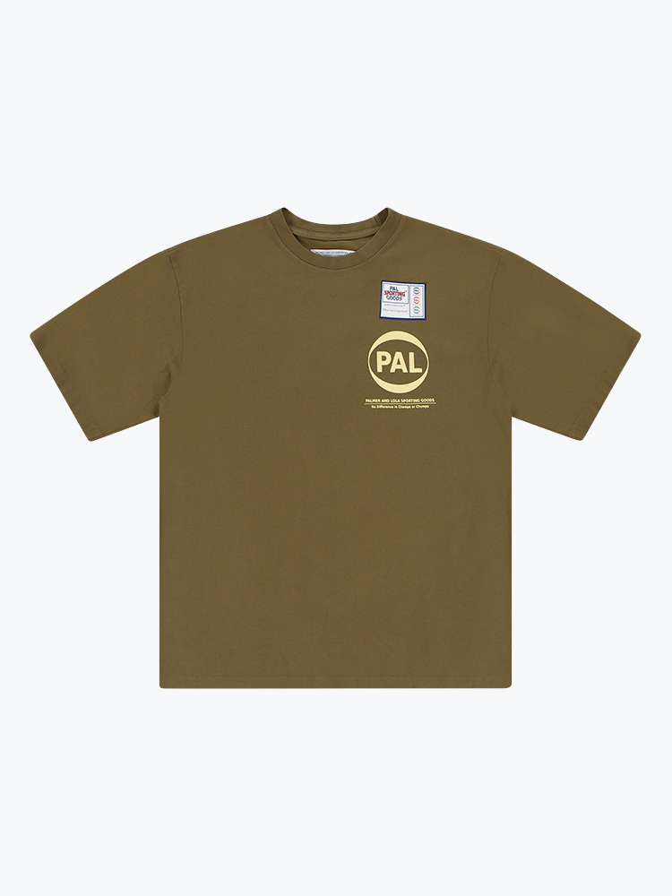 Pal Sporting Goods – Pal Sporting Goods - Pre Game 25 T-Shirt Military Olive - T-Shirts - Heren – Groen – T-Shirts