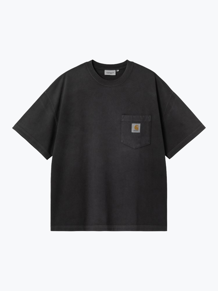 Carhartt WIP – Carhartt WIP - S/S Hudson Pocket T-Shirt Zwart - T-Shirts - Heren – Zwart – T-shirts