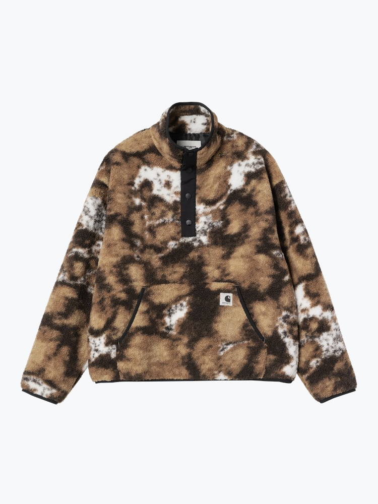 Carhartt WIP – Carhartt WIP - W' Elliot High Neck Liner Bruin - Jassen - Dames – Bruin – Jassen