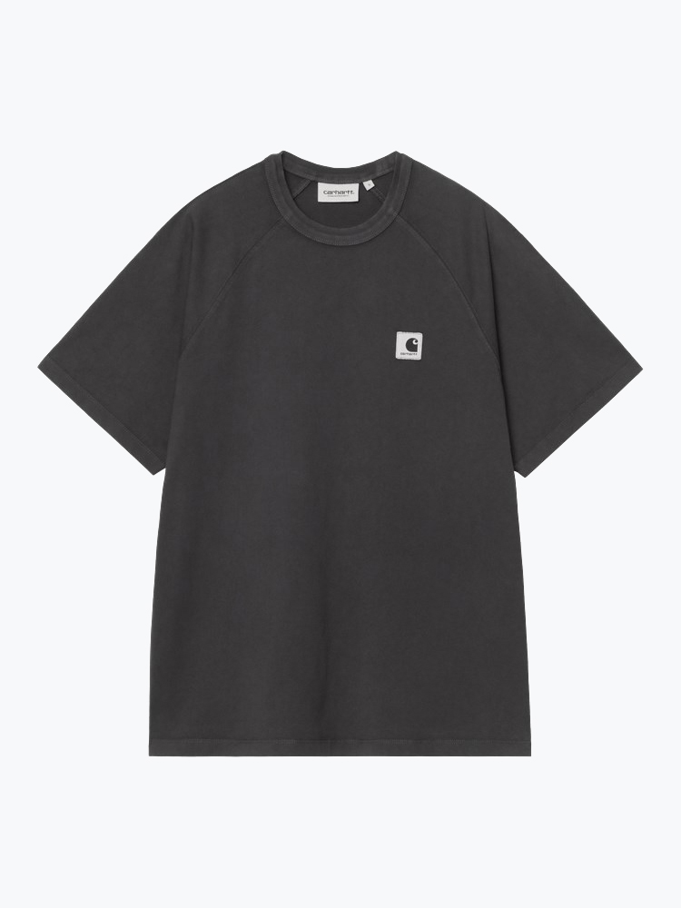Carhartt WIP – Carhartt WIP - W’ S/S Hudson T-Shirt Zwart - T-Shirts - Dames – Zwart – T-shirts