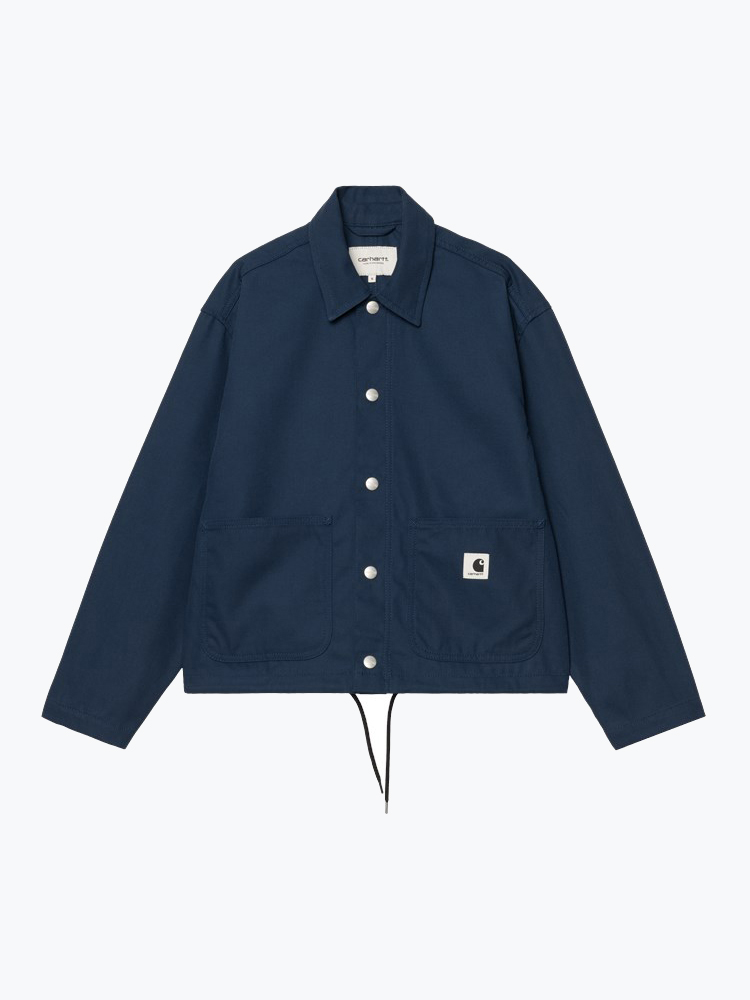 Carhartt WIP – Carhartt WIP - W' Simple Shirt Jac Bruin - Blouses - Dames – Bruin – Blouses