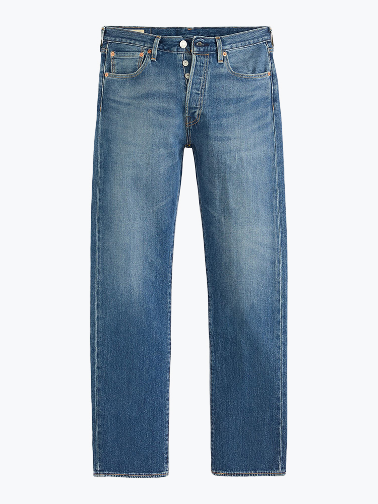 Levi's – Levi's - 501® Levi'S®Original The Fairway Dark Indigo - Broeken - Heren – Blauw – Broeken