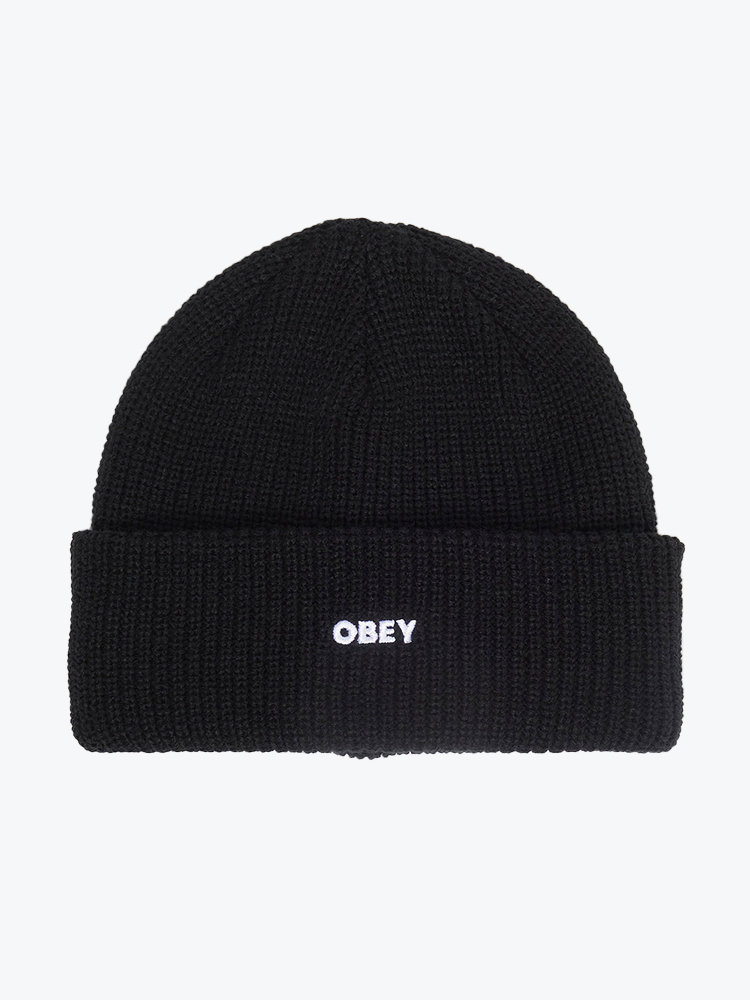 Obey – Obey - Future beanie Black - Mutsen - Unisex – Zwart – Mutsen