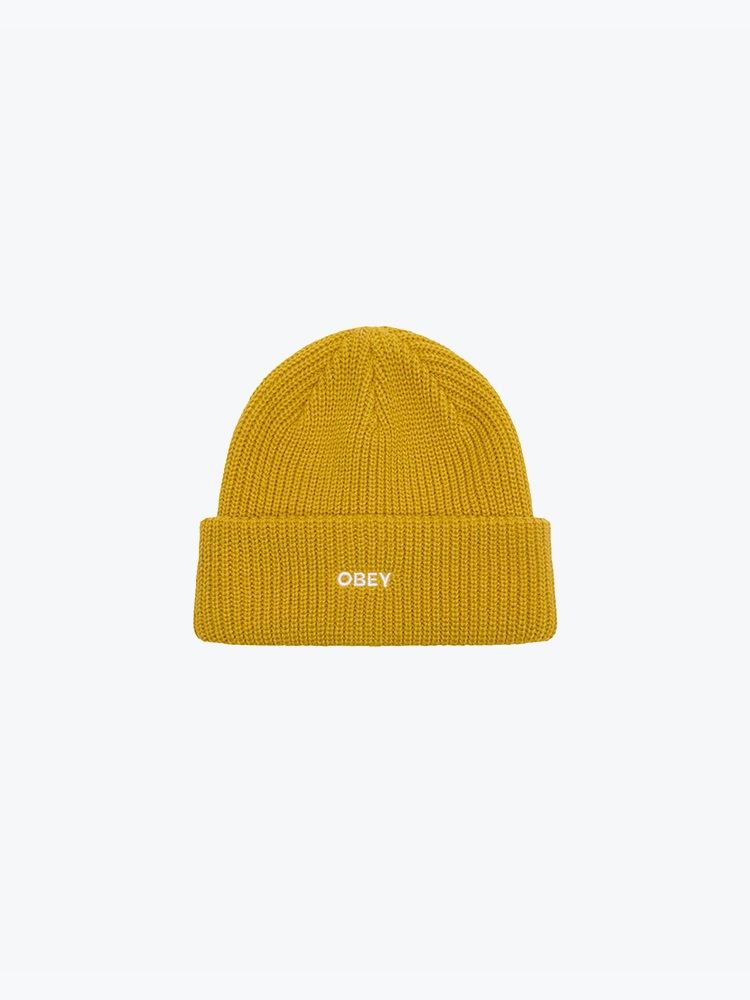 Obey – Obey - Future beanie Gold flake - Mutsen - Unisex – Goud – Mutsen