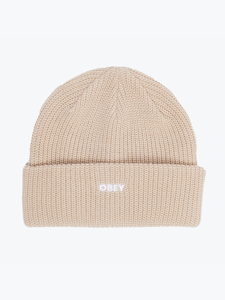 Obey – Obey - Future beanie Silver grey - Mutsen - Unisex – Grijs – Mutsen