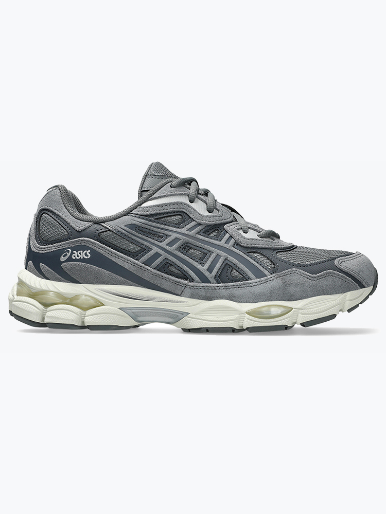 Asics – Asics - GEL-NYC Steel Grey/Carrier Grey Steel Grey/Carrier Grey - Schoenen - Unisex – Grijs – Schoenen