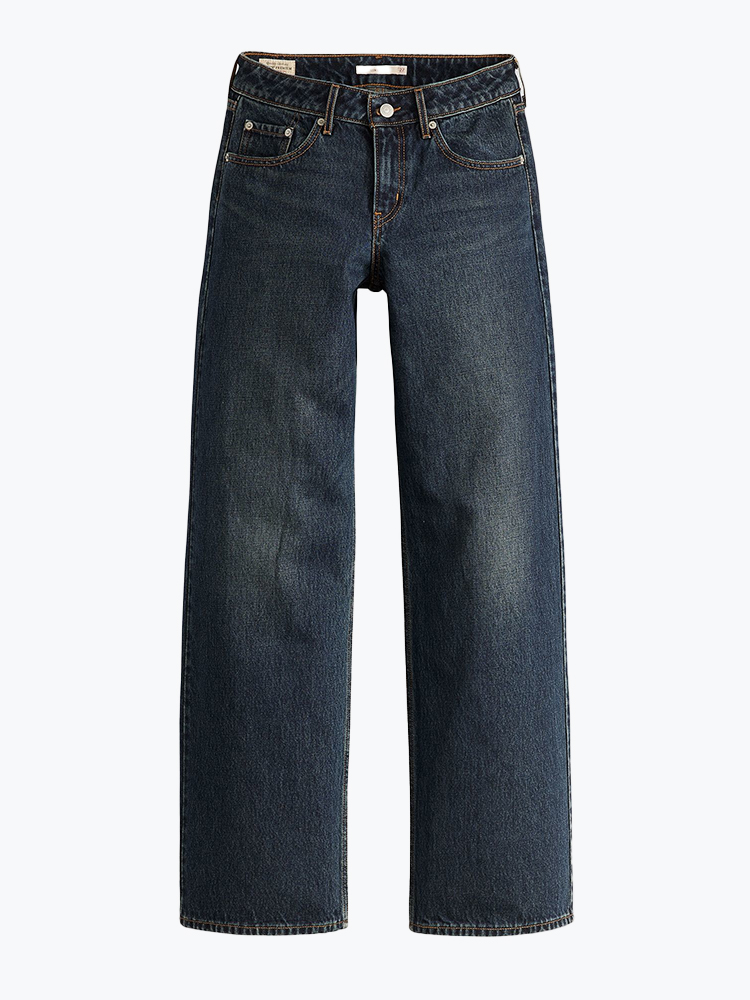Levi's – Levi's - Low Loose Tomorrow Morning Dark Indigo - Jeans - Dames – Blauw – Jeans