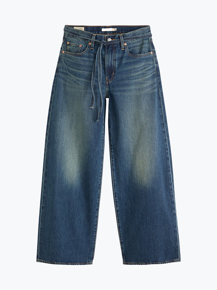 Levi's – Levi's - Xl Straight Last Thursday Dark Indigo - Jeans - Dames – Blauw – Jeans