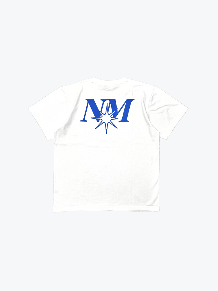 Nowadays Magazine – Nowadays Magazine - Nm Logo Tee White - T-Shirts - Heren – Wit – T-Shirts