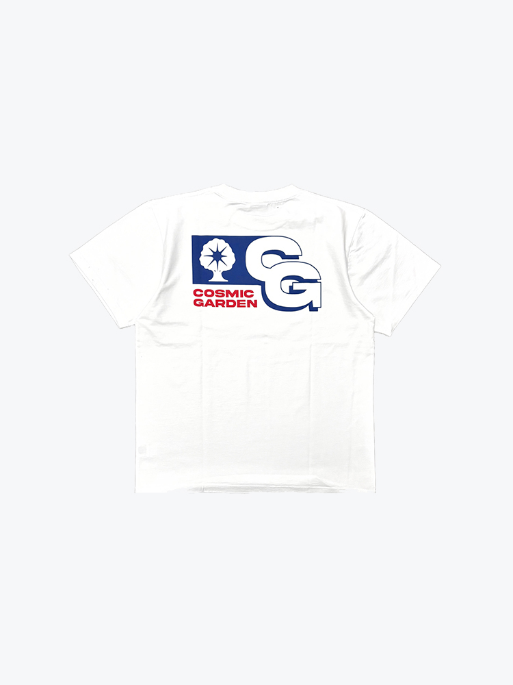 Nowadays Magazine – Nowadays Magazine - Cosmic Garden Tee White - T-Shirts - Heren – Wit – T-Shirts