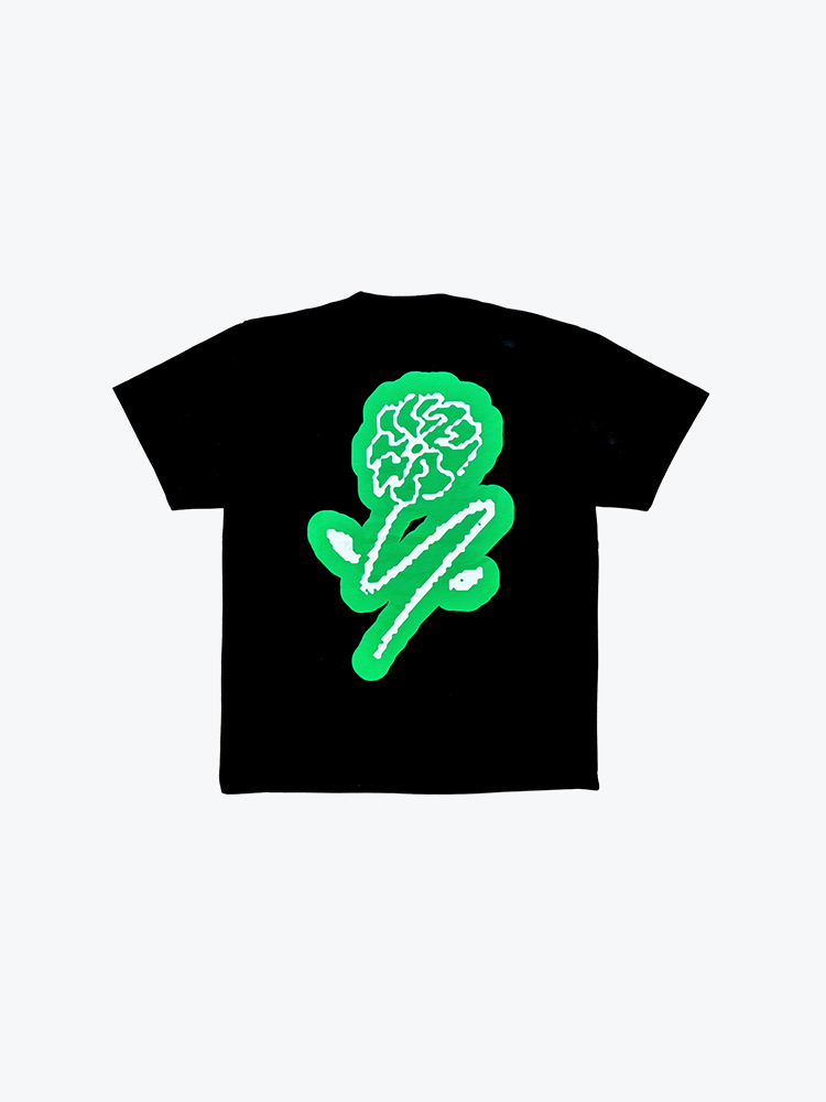 Nowadays Magazine – Nowadays Magazine - Flower Tee Black - T-Shirts - Heren – Zwart – T-Shirts