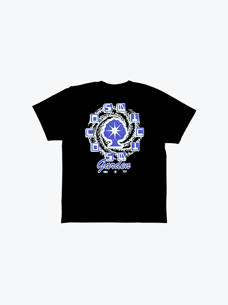 Nowadays Magazine – Nowadays Magazine - Swirl Tee Black - T-Shirts - Heren – Zwart – T-Shirts