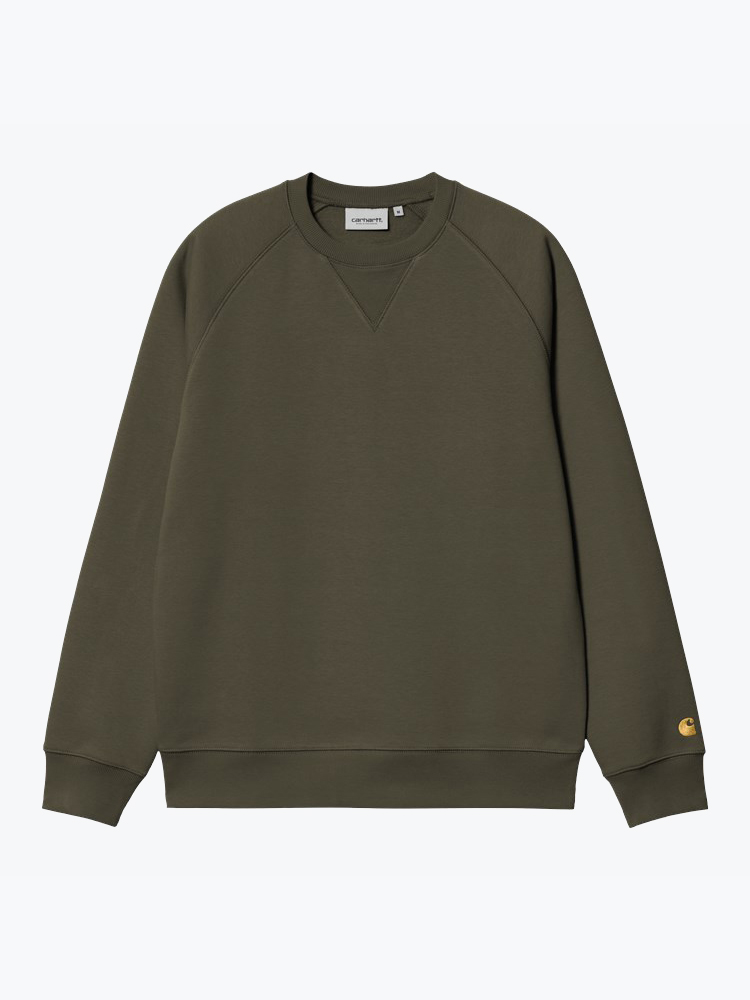Carhartt WIP – Carhartt WIP - Chase Sweat Groen - Truien - Heren – Groen – Truien