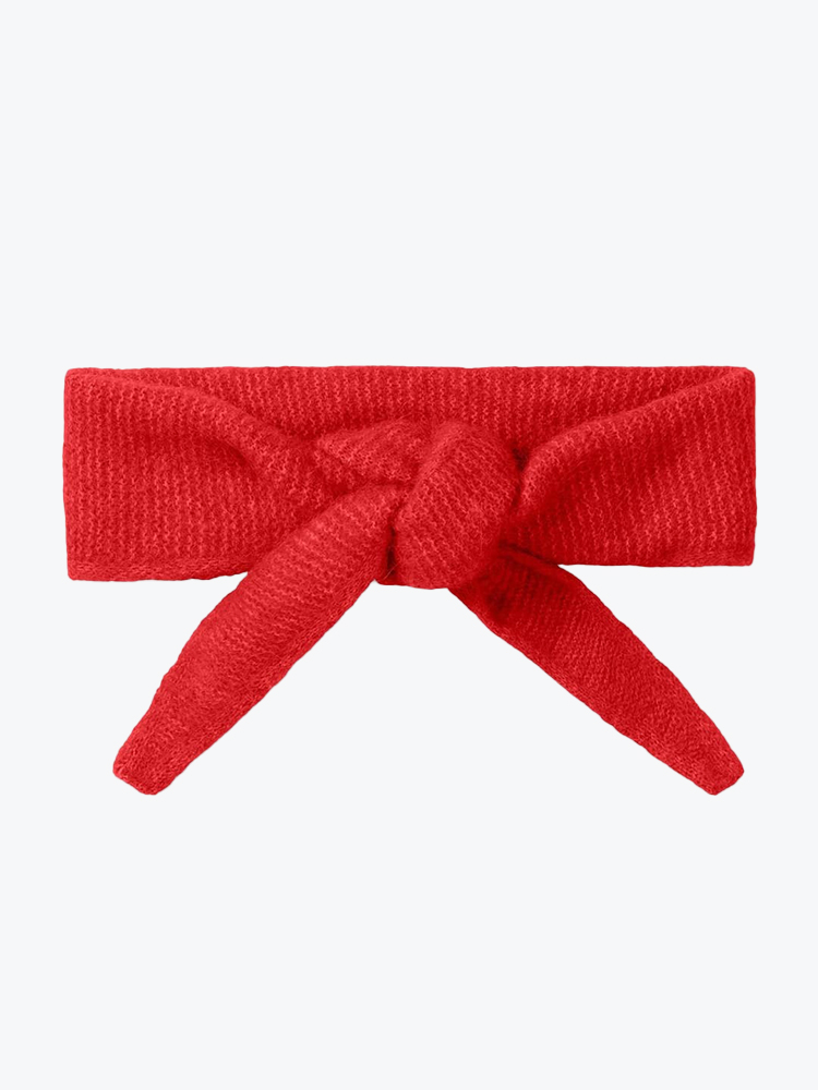 Samsoe Samsoe – Samsoe Samsoe - Sanor Diamond Scarf 7355 Haute Red - Sjaals - Heren – Rood – Sjaals