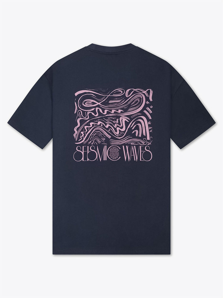 Law Of The Sea – Law Of The Sea - Reverberation Sky Captain - T-Shirts - Heren – Blauw – T-Shirts