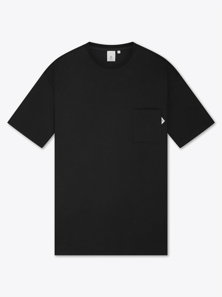 Law Of The Sea – Law Of The Sea - Koltur Heavy Jersey Iconic T-Shirt Black - T-Shirts - Heren – Zwart – T-Shirts
