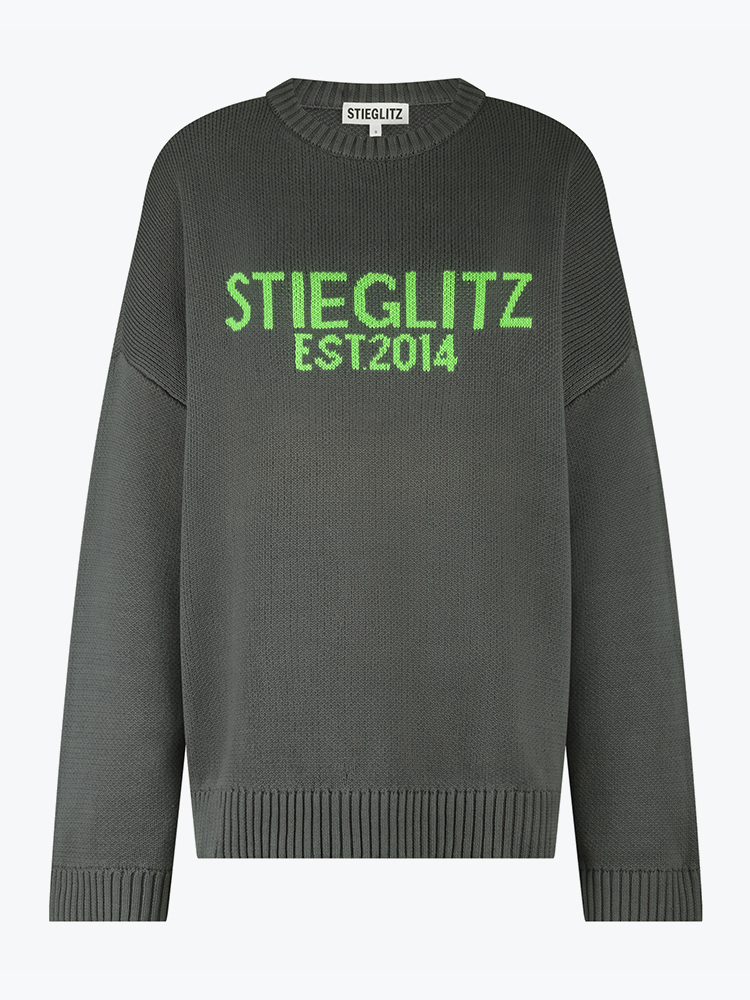 Stieglitz – Stieglitz - Anita Sweater Grey - Truien - Dames – Grijs – Truien