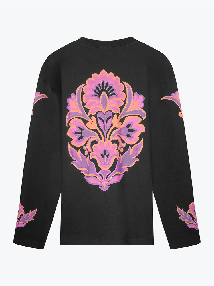 Stieglitz – Stieglitz - Renata Wide Skate Longsleeve Black - T-Shirts - Dames – Zwart – T-Shirts