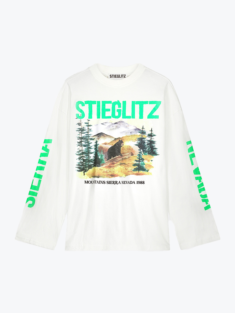 Stieglitz – Stieglitz - Pico Wide Skate Longsleeve White - T-Shirts - Dames – Wit – T-Shirts