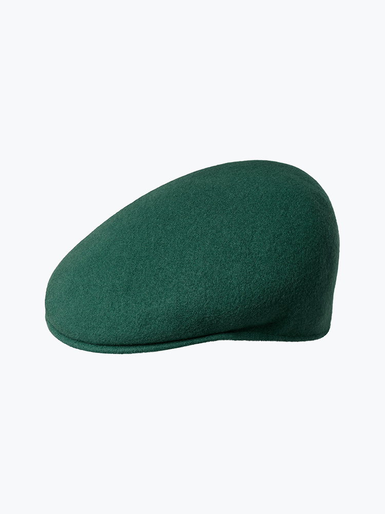 Kangol – Kangol - 504 Kangol Cap Deep Emerald - Accessoires - Unisex – Groen – Accessoires