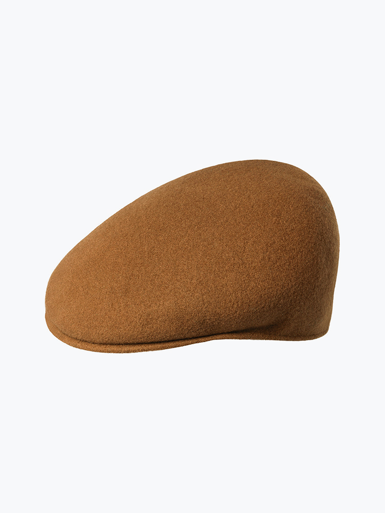 Kangol – Kangol - 504 Kangol Cap Rustic Caramel - Accessoires - Unisex – Bruin – Accessoires